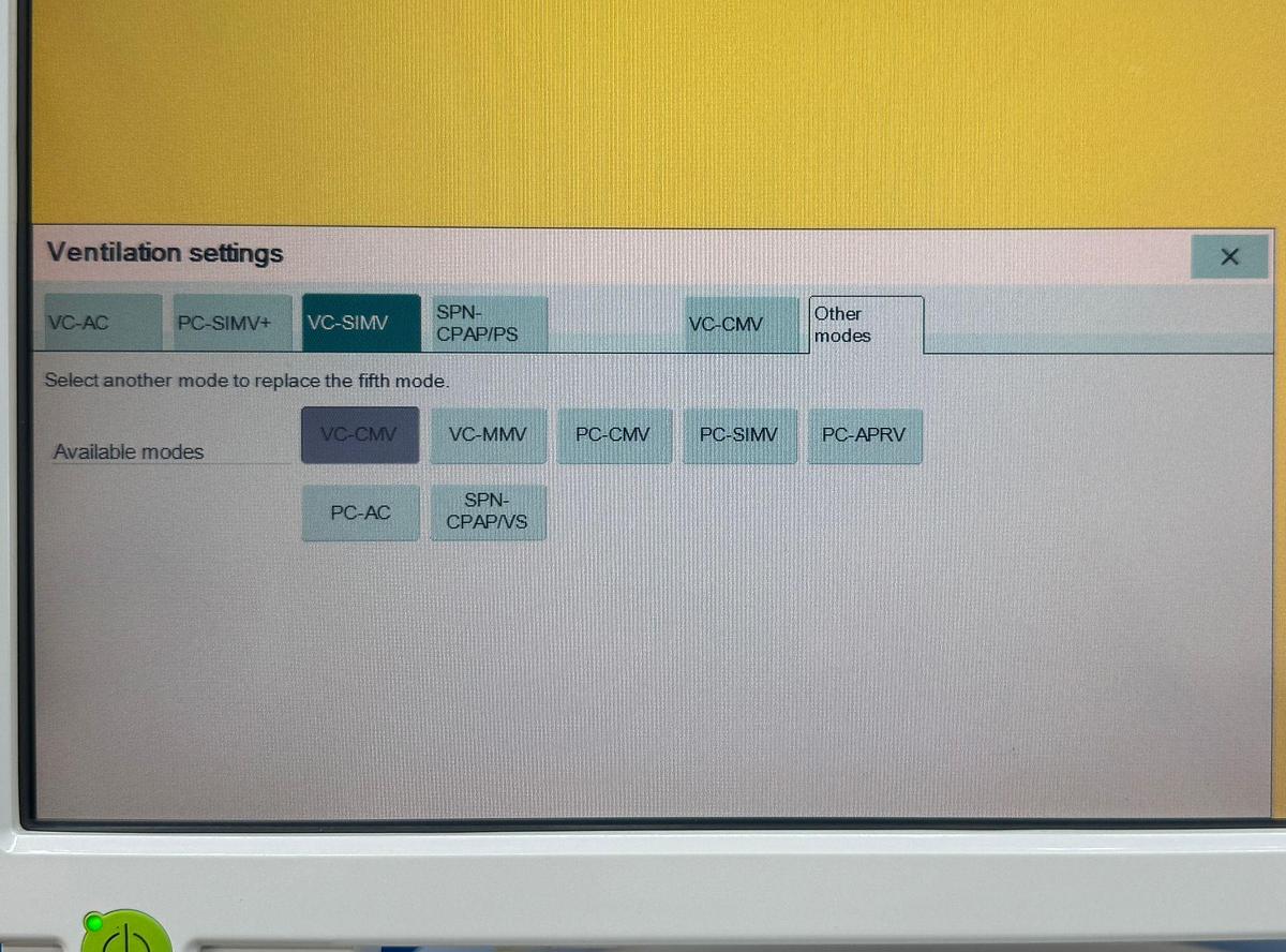 Used Dräger V500 Ventilator  YOM: 2013 