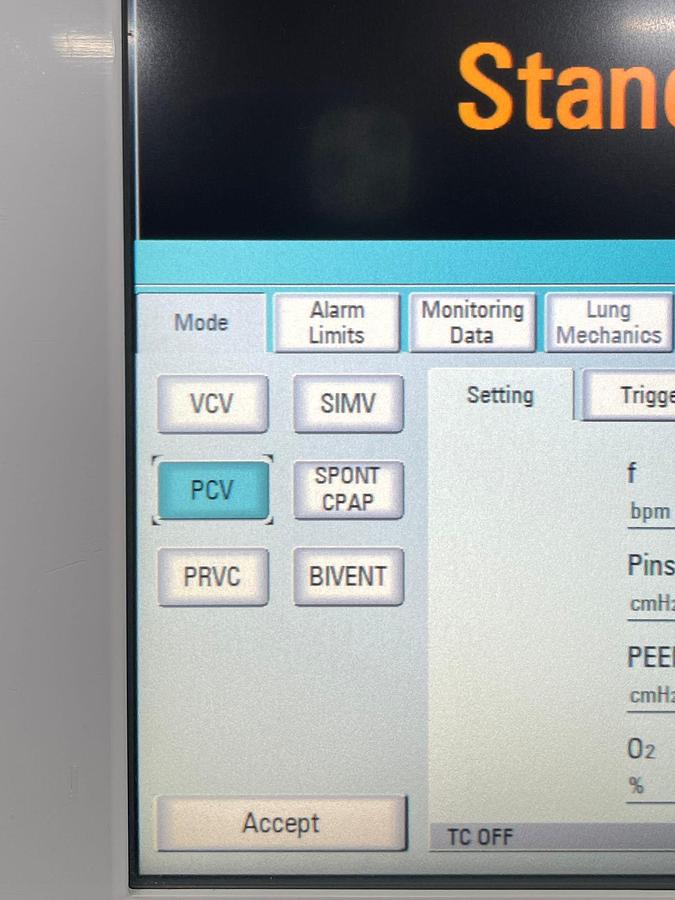 Used Aeonmed Ventilator VG 70 HR: 57 Minutes YOM: 2020   HR: 32 Minutes  YOM: 2020 