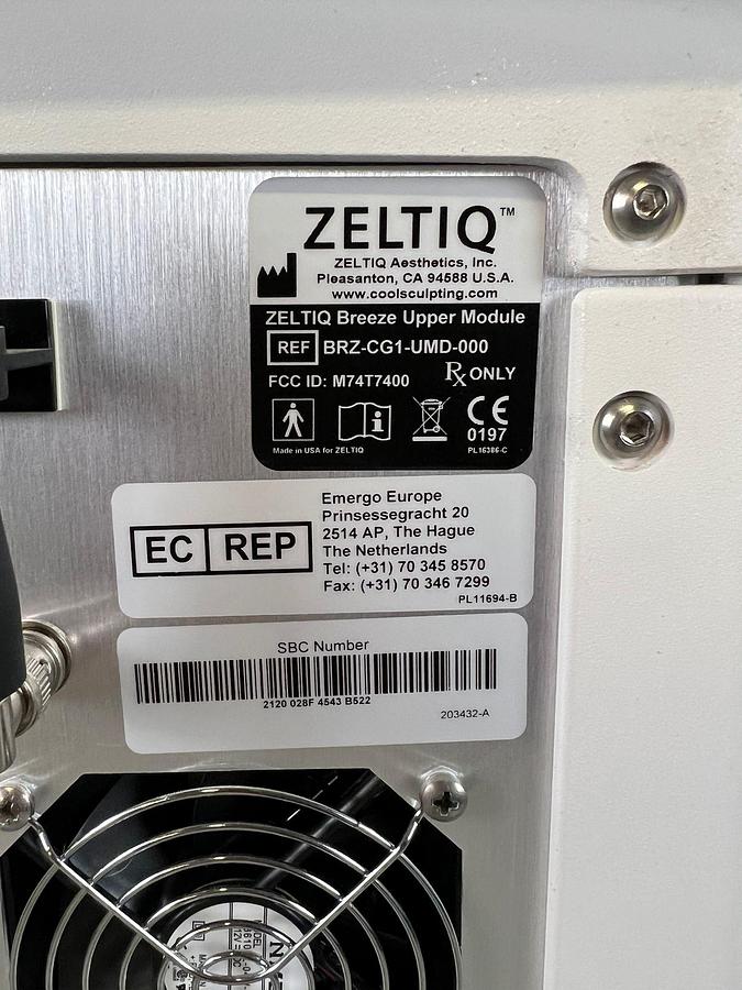 Used Coolsculpting Zeltiq 2015