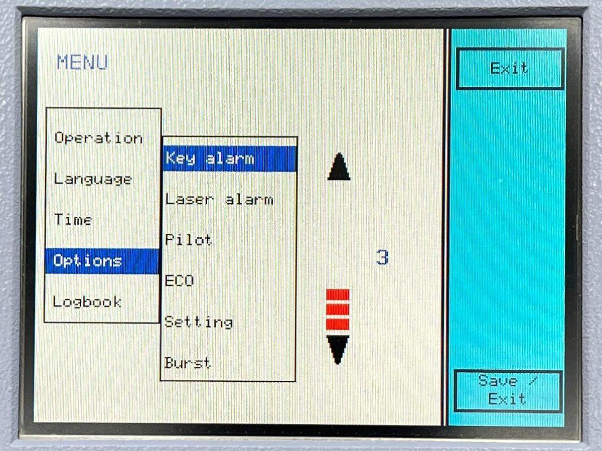 Used Holmium Laser Dornier Medilas H 20 YOM: 2012  Include Foot switch