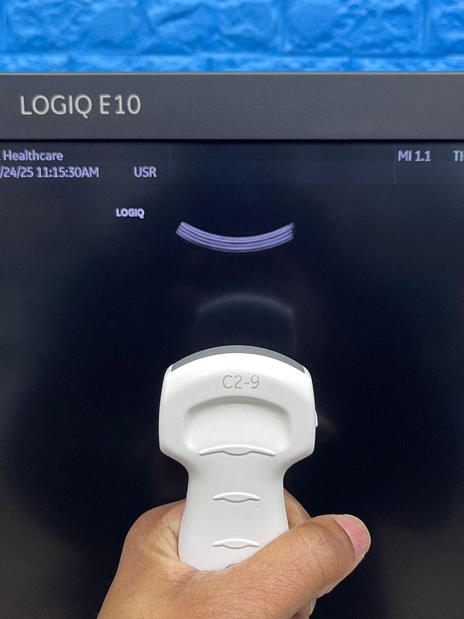Used GE Logiq E10 Ultrasound YOM: 2019 Probes C1-6-D YOM: 2019 C2-9-D YOM: 2019 IC5-9-D YOM: 2024