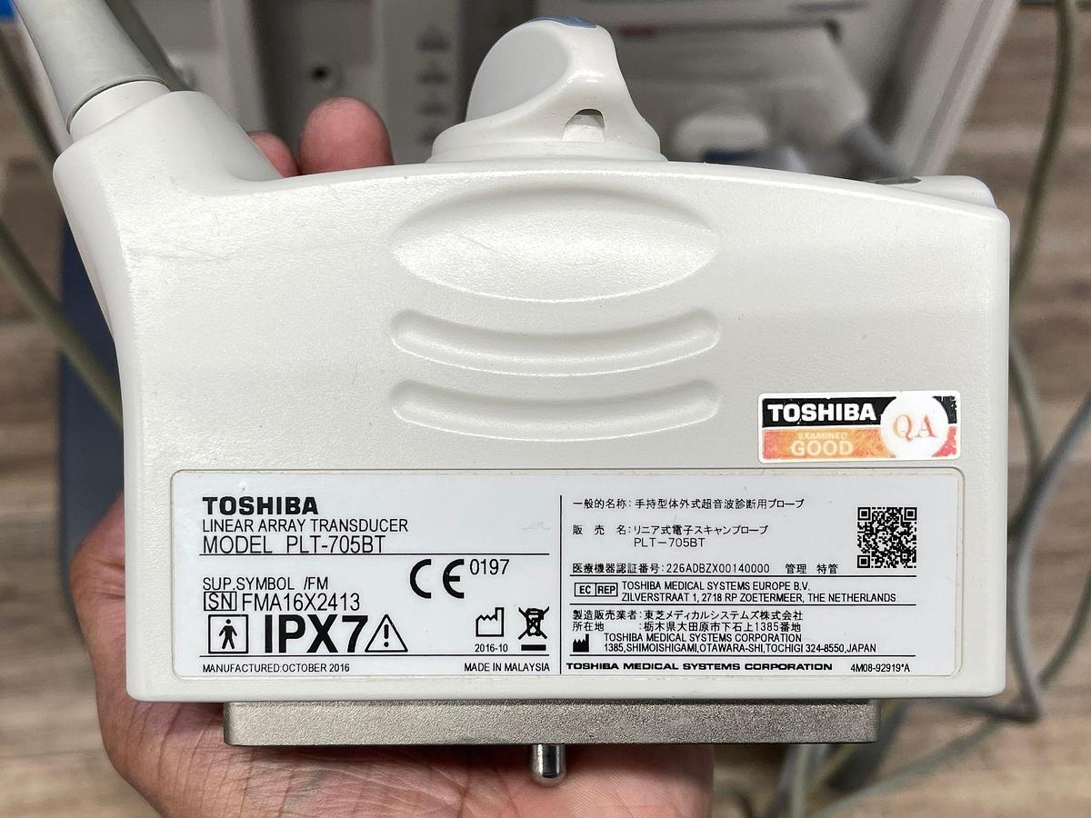 Used -Toshiba Ultrasound Aplio 500 YOM: 2015