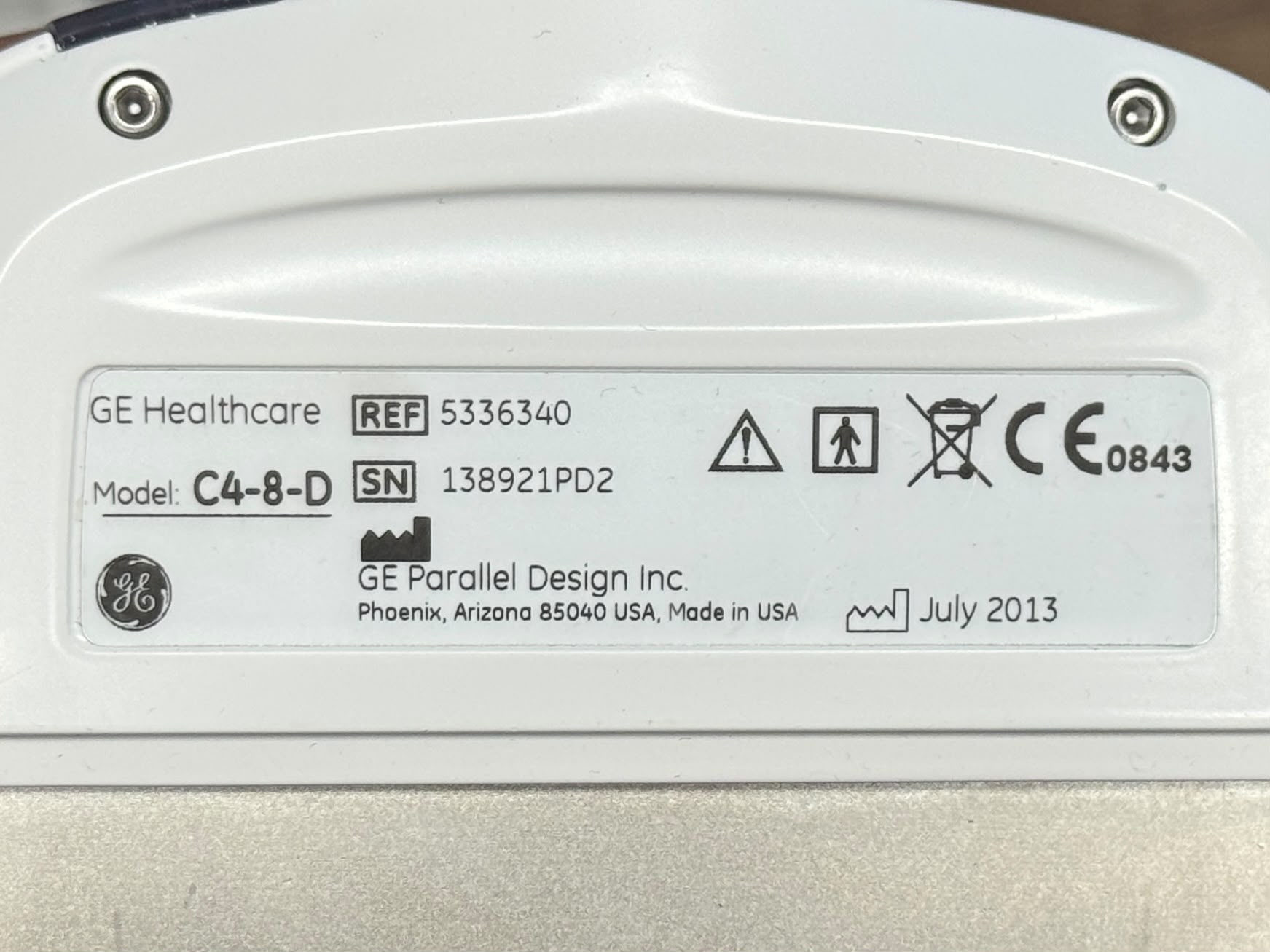 Used GE Voluson Е6 Ultrasound YOM: 2013