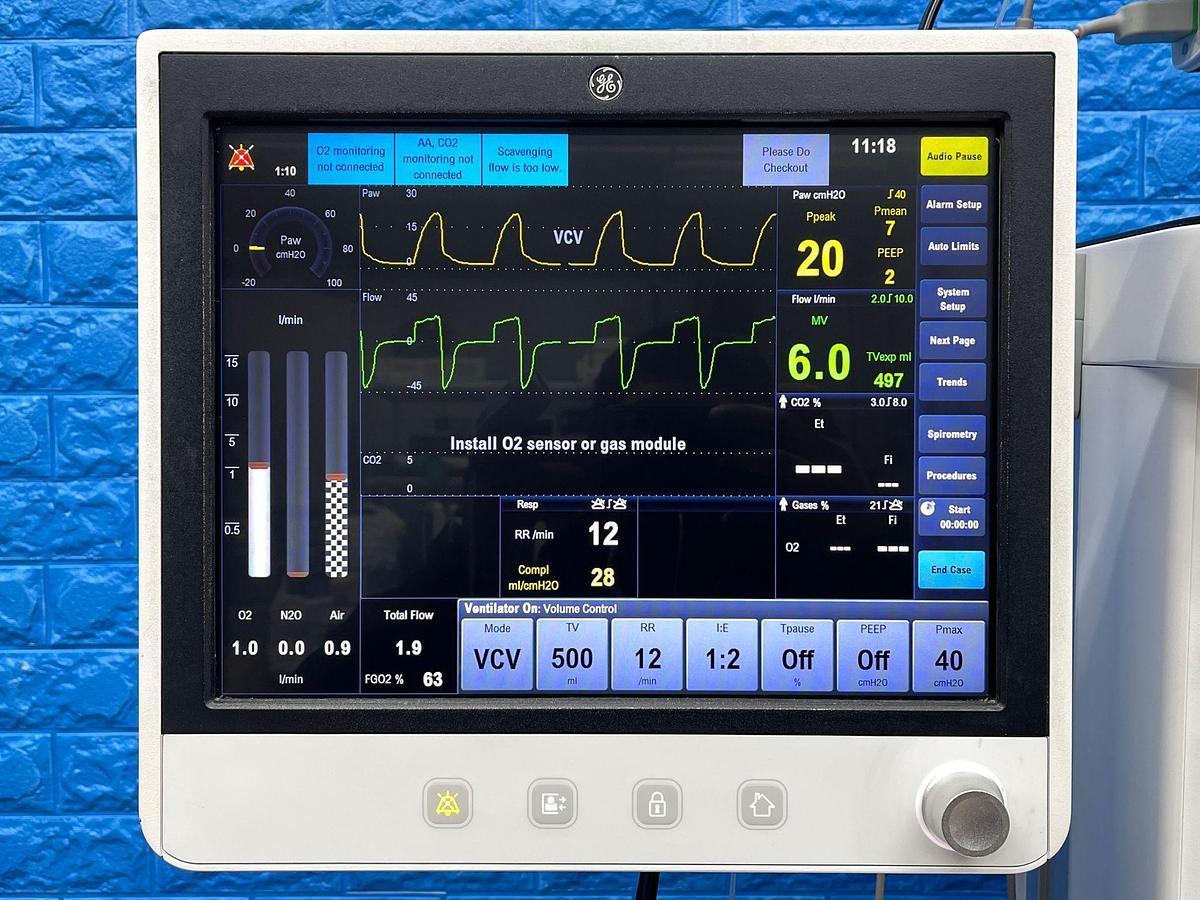 Used GE Datex Ohmeda Carestation 650, YOM: 2016