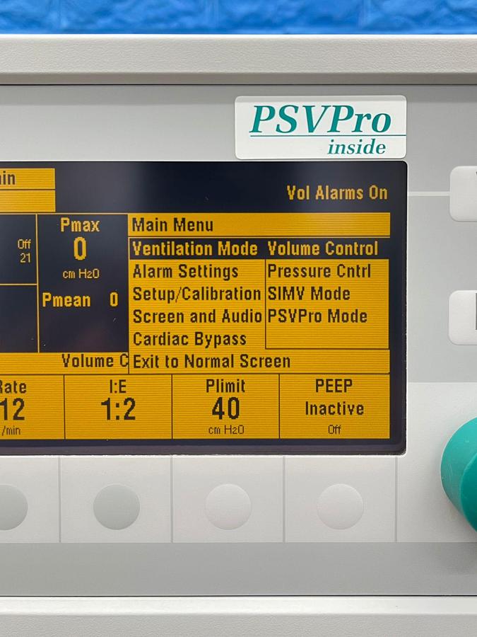 Used GE Datex-Ohmeda Aestiva/5 PSV PRO MRI YOM: 2010
