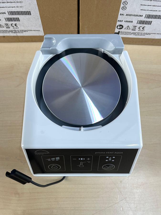 Used Lowenstein Prisma Vent Aqua REF: 100506 Brand New -3 pieces 