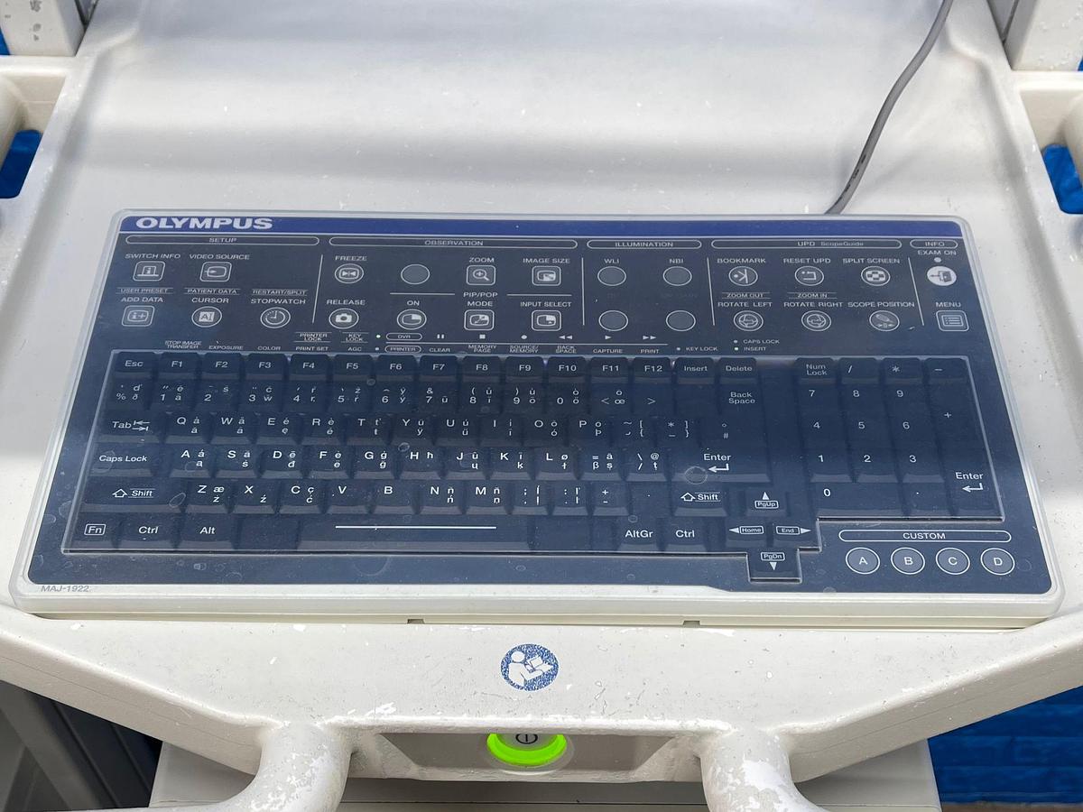 Used Olympus CV-190 with CLV-190 Endoscopy Tower 