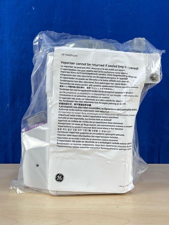 GE Tec 850 Isoflurane REF: 1177-9850-ISO YOM: 2019