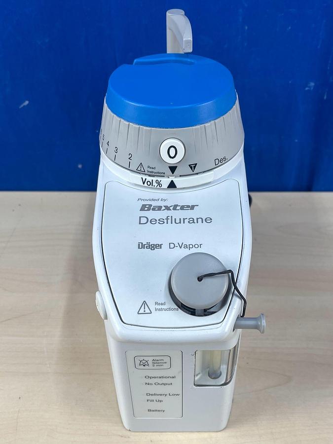 Used Dräger Baxter Desflurane, REF: M35500-18, YOM: 2008
