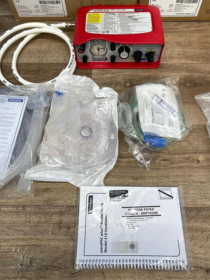 Pneupac ParaPac plus 310 Ventilator