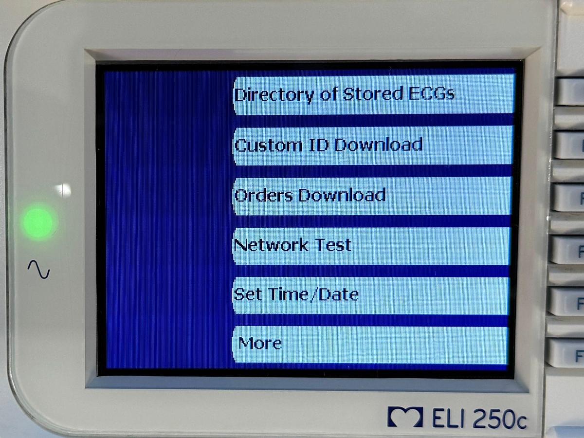Used Mortara ELI 250c Electrocardiograph ECG REF: ELI250c-BCB-BAFAX 