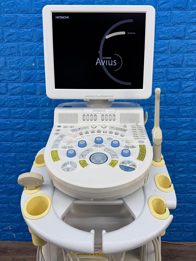 Used Hitachi HI Vision Avius Ultrasound  YOM: 2011   Probes  - EUP-C715 YOM: 2011 - EUP-V53W YOM: 2011 