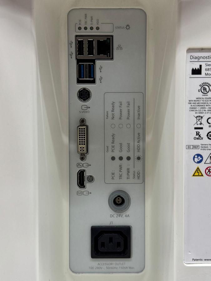 Used Siemens Healthineers Acuson Juniper Ultrasound YOM: 2018 Probe 10V4 YOM: 2018 16L4 YOM: 2019 18H5 YOM: 2018