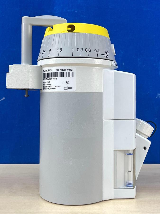 Used Dräger Sevoflurane 2000 Vaporiser, YOM: 2005