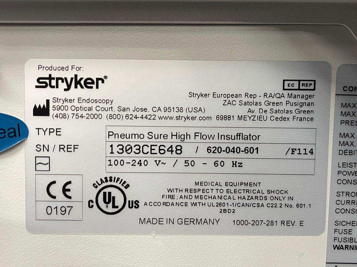 Used Stryker 1488 Tower  Lcd Monitor  YOM: 2017