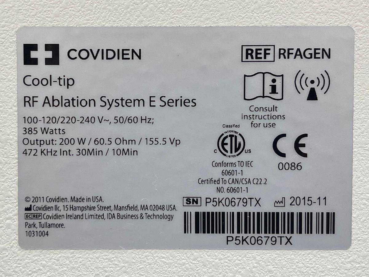 Used Covidien Cool-Tip RF E Series