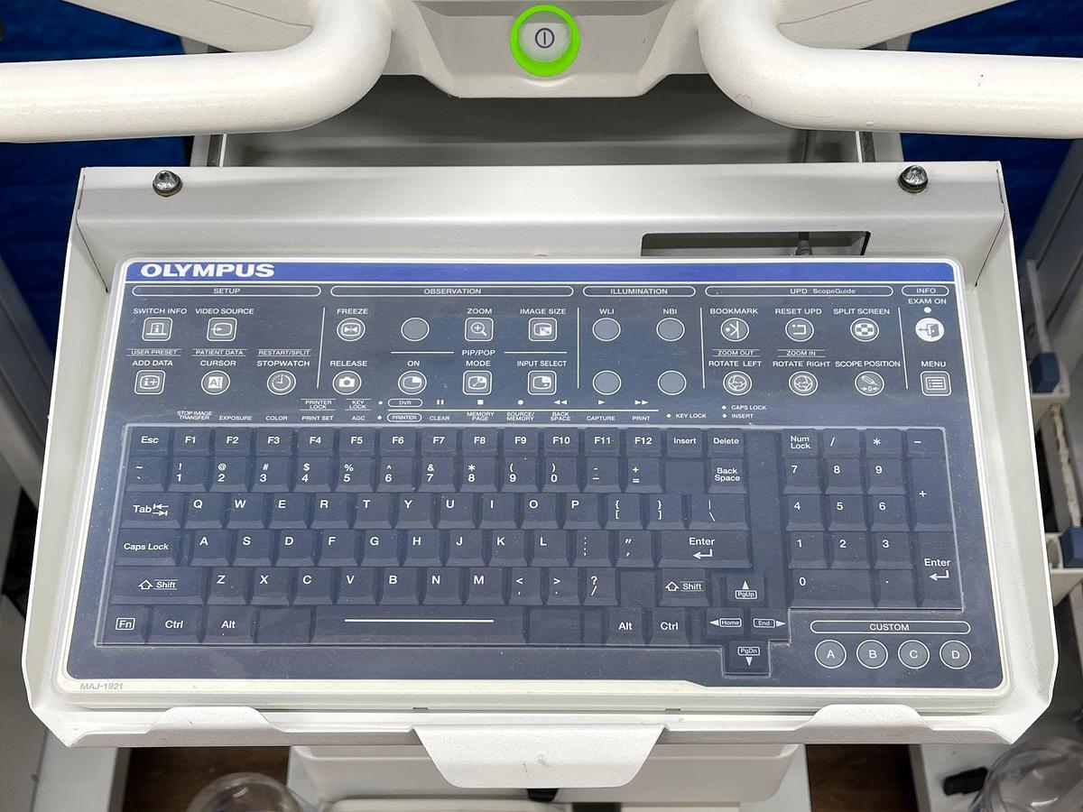 Used Olympus CV-190 with CLV-190 Endoscopy Tower 