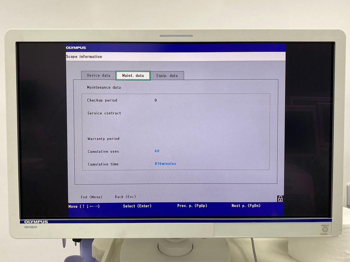 Used OLYMPUS CHF-V Choledochoscope