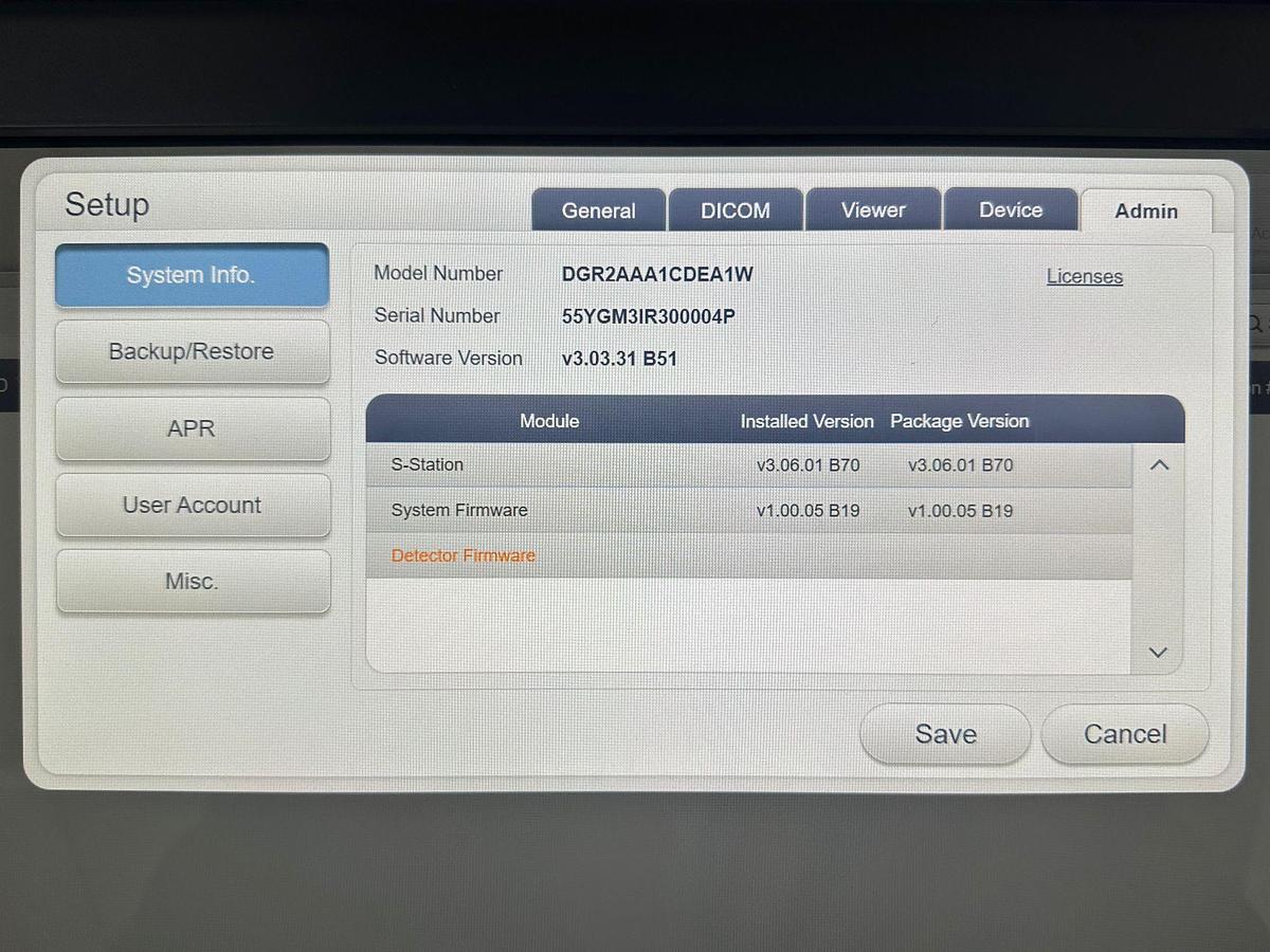 Used Samsung GM 85 Portable Mobile X-RAY YOM: 2021 