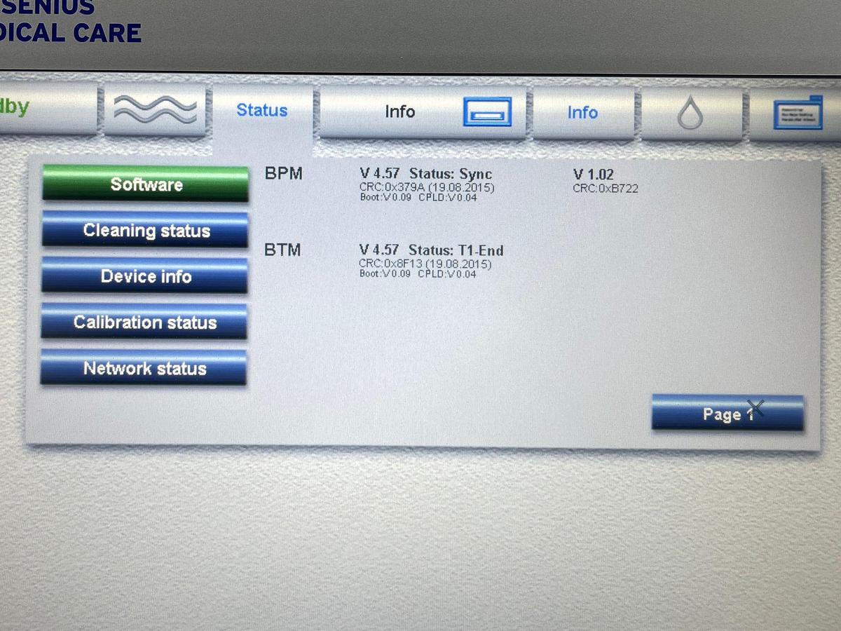 Used Fresenius 5008S YOM: 2013