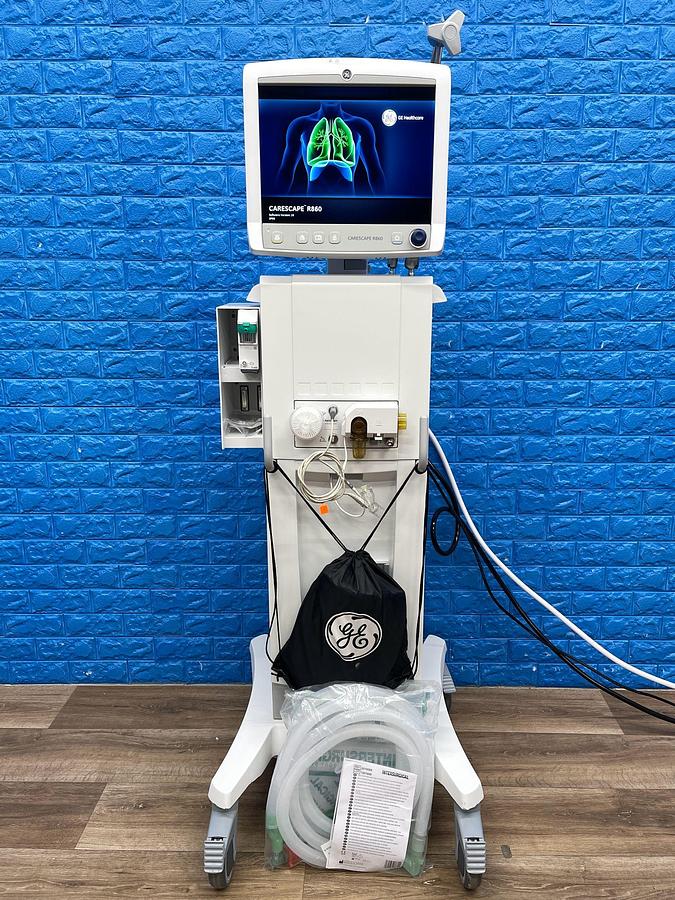 Used GE R860 Ventilator HR: 10203 YOM: 2020