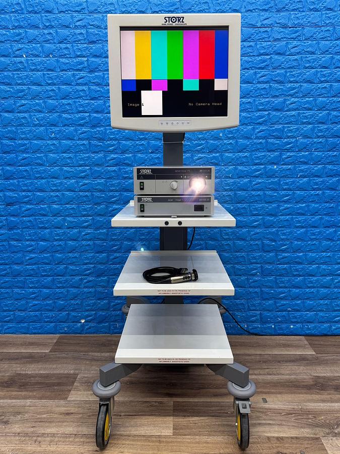 Used Karl Storz Image 1 Hub with S3 Camera head laparoscopy Tower 