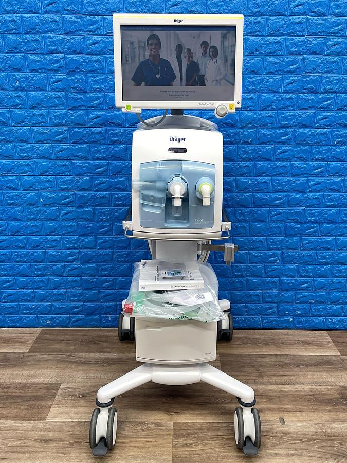 Used Dräger Evita Infinity V500 Ventilator YOM: 2014