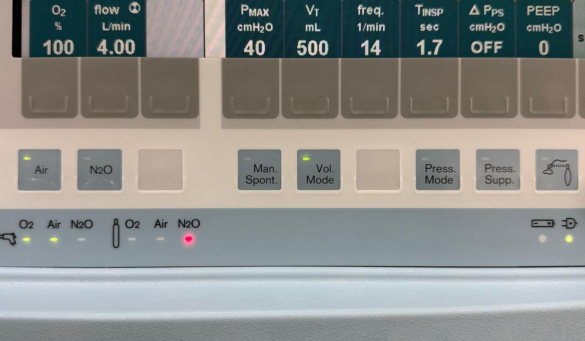Used Drager Primus Infinity REF 860750038 YOM: 2014