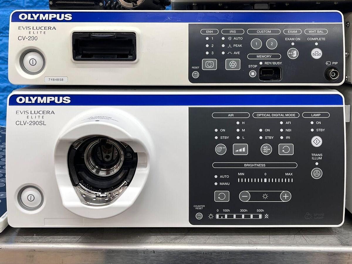 Used OLYMPUS Evis Lucera Elite CV-290 and CV290SL