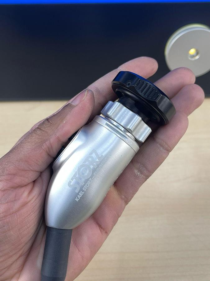 Used Karl Storz Tele Pack+ TP 101 YOM: 2022 with Karl Storz Image 1 HD Camera Head TH 110