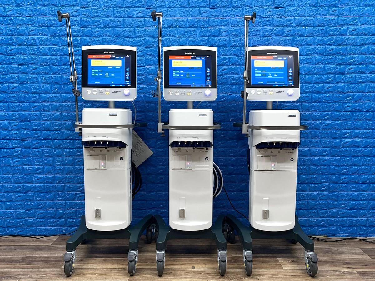 Used 13x Hamilton G5 Ventilator YOM: 2020 