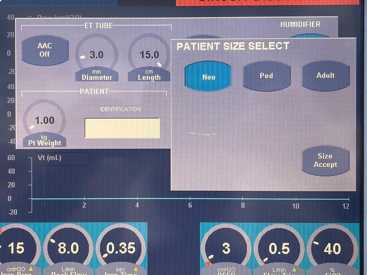 Used AVEA Viasys Ventilator