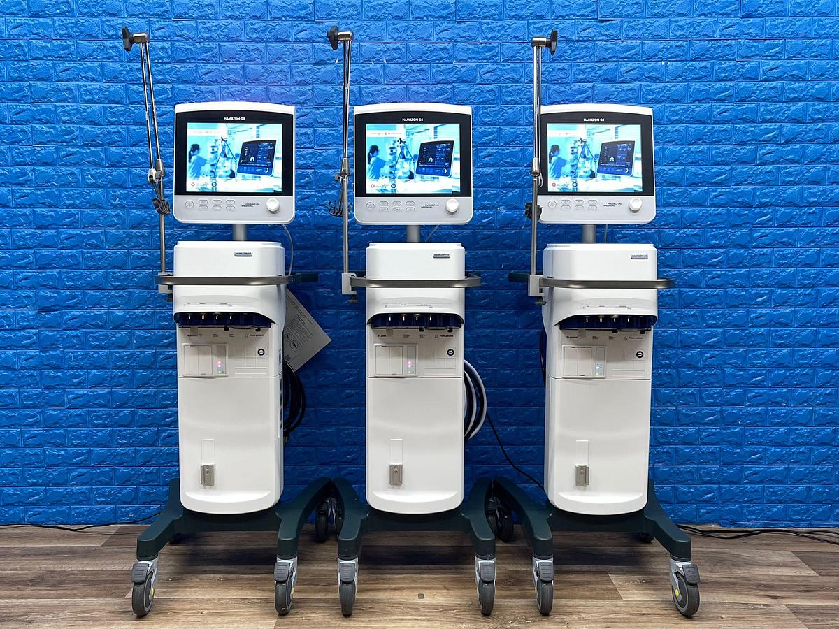 Used 13x Hamilton G5 Ventilator YOM: 2020 