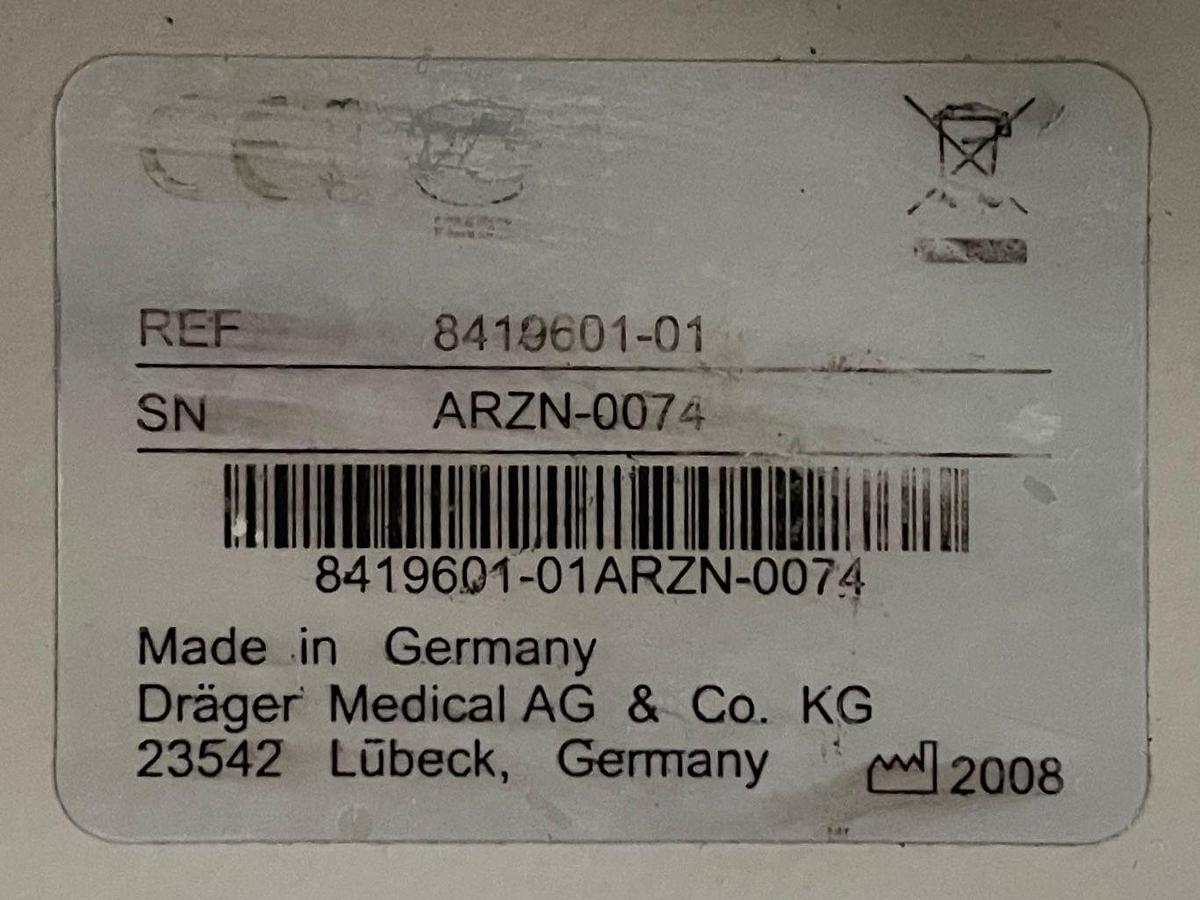 Used 9X Dräger Evita XL Ventilator