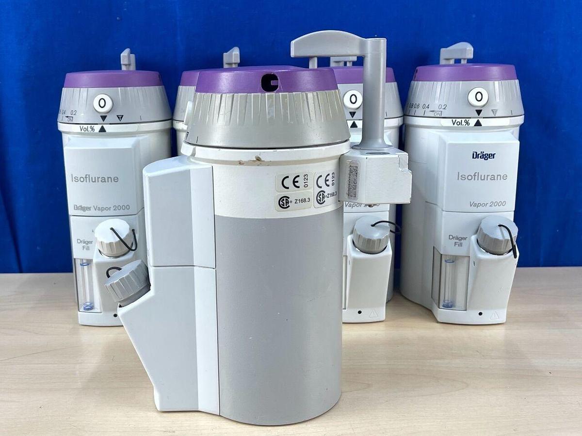 Used DRAEGER Isoflurane 2000