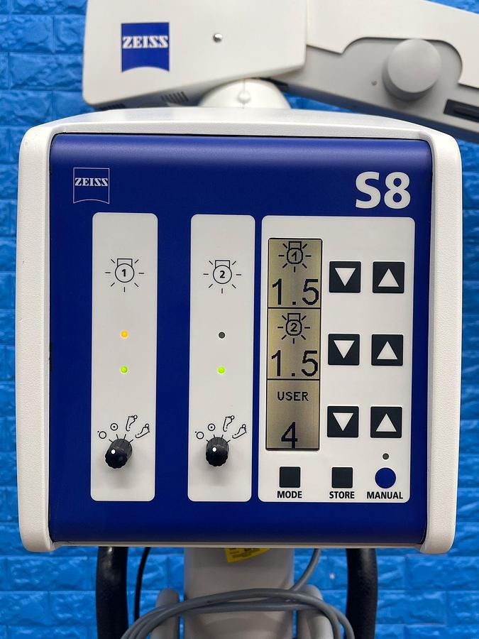 Used ZEISS S8 OPMI VISU 150 Microscope  