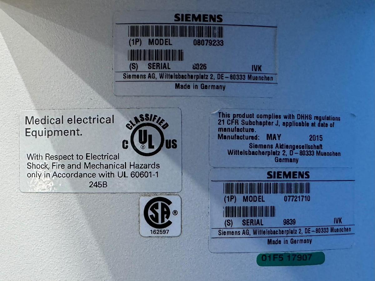 Used Siemens Arcadis Varic YOM: 2015 Option: Ortho/Trauma General Cardiac Urology