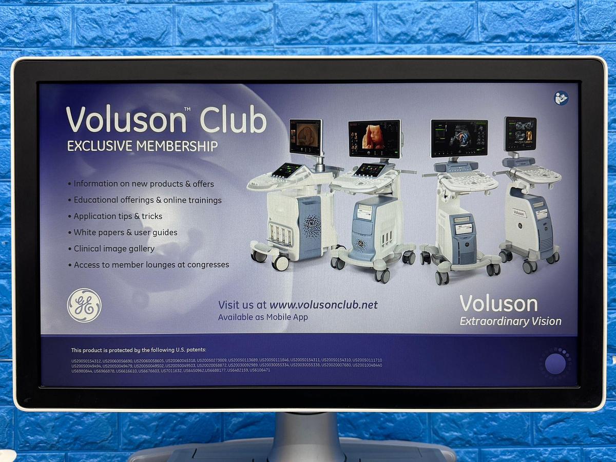 Used GE Voluson E8 Ultrasound YOM: 2020