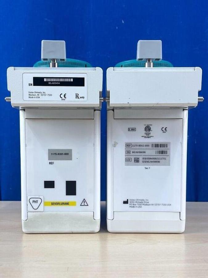 Used - DATEX-OHMEDA Tec 7 Sevoflurane