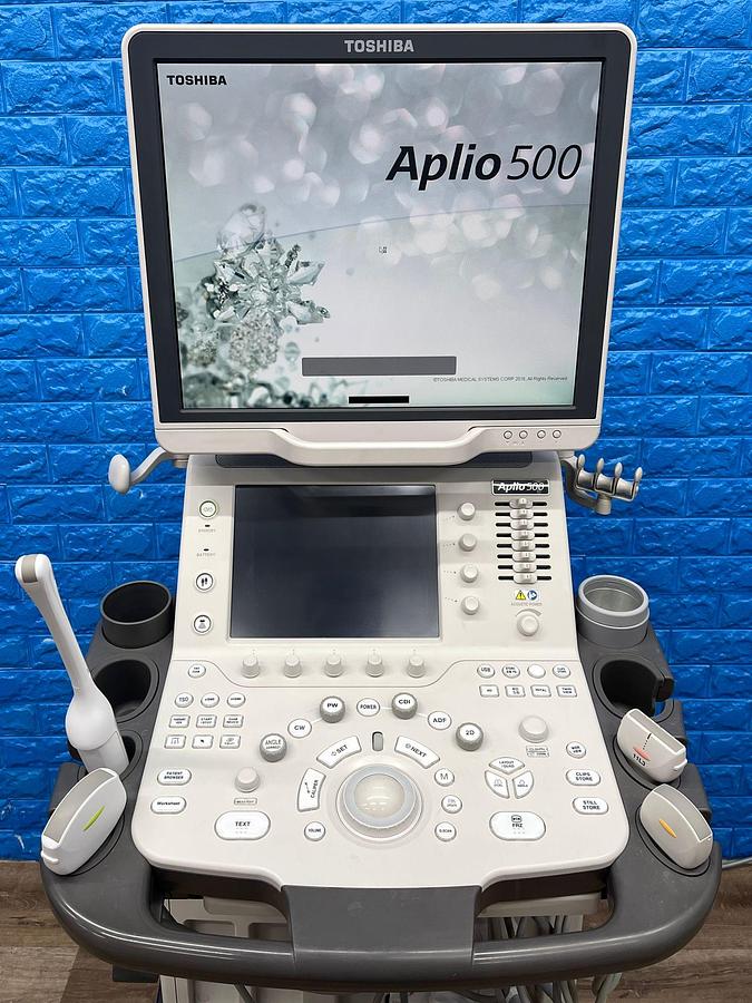 Used TOSHIBA Ultrasound Aplio 500 YOM: 2016
