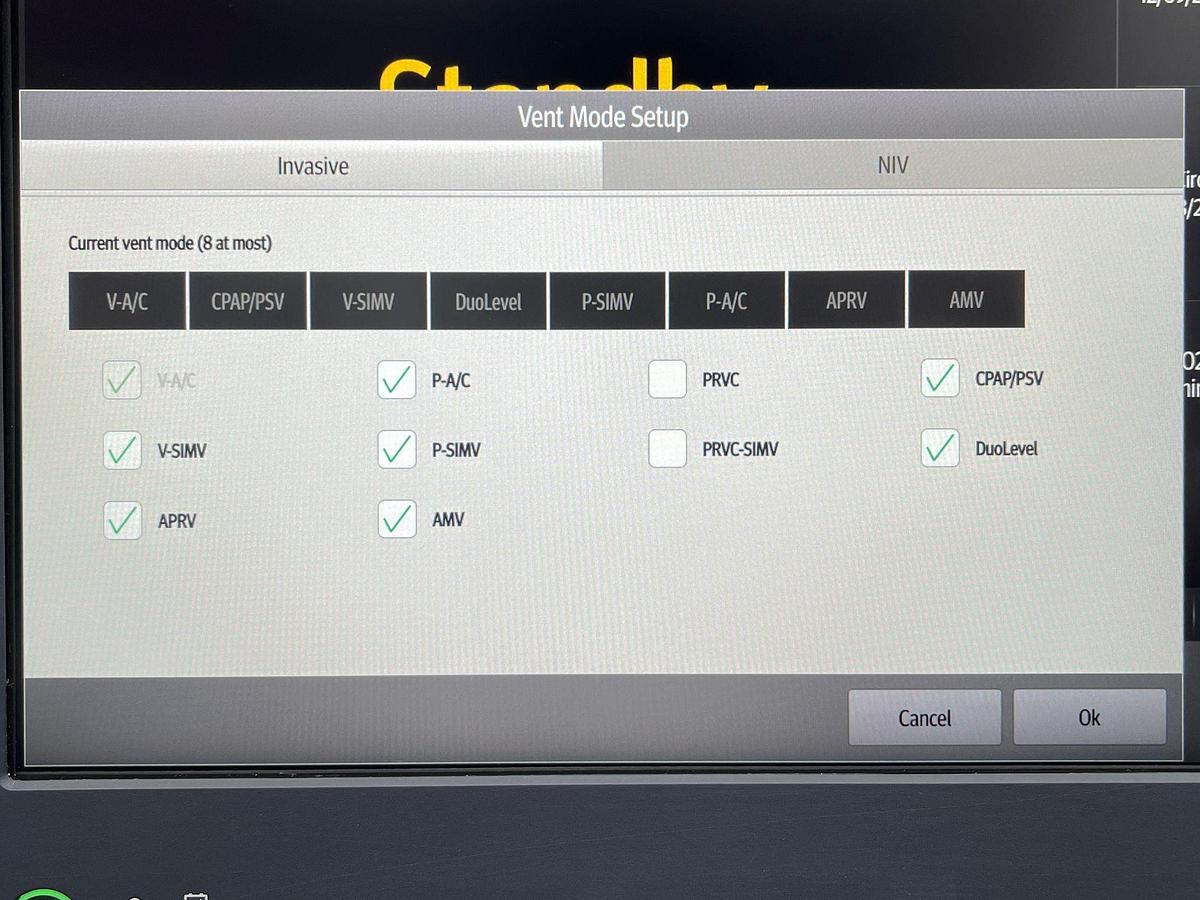 Used Mindray SV600 Ventilator YOM: 2020