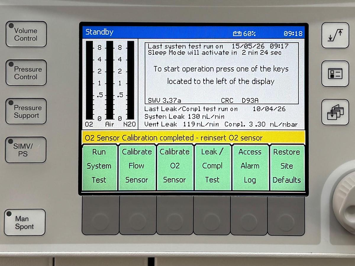Used Dräger Fabius Tiro  YOM: 2011 