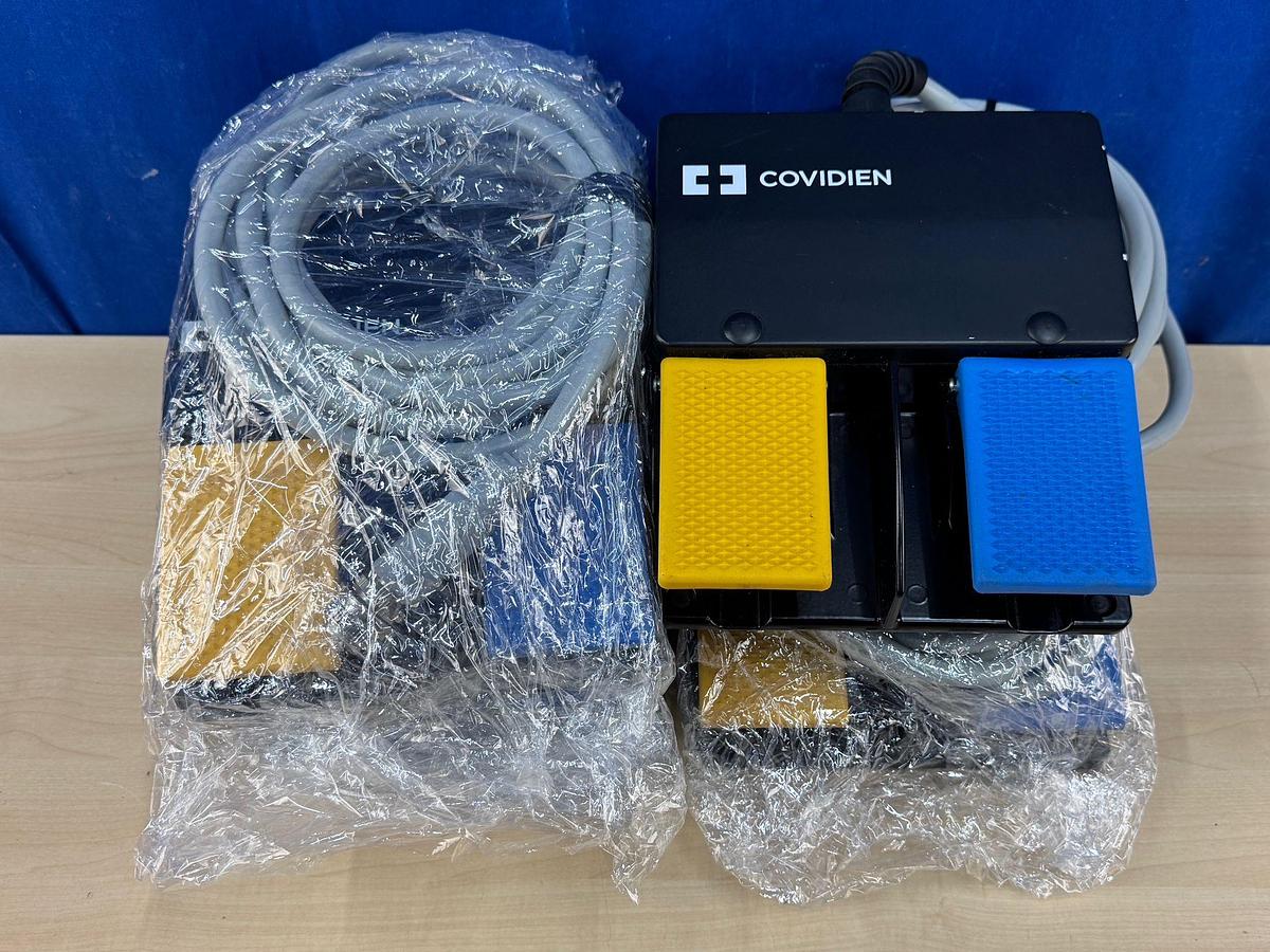 Used Covidien Monopolar Footswitch REF: E6008B -4 Pieces
