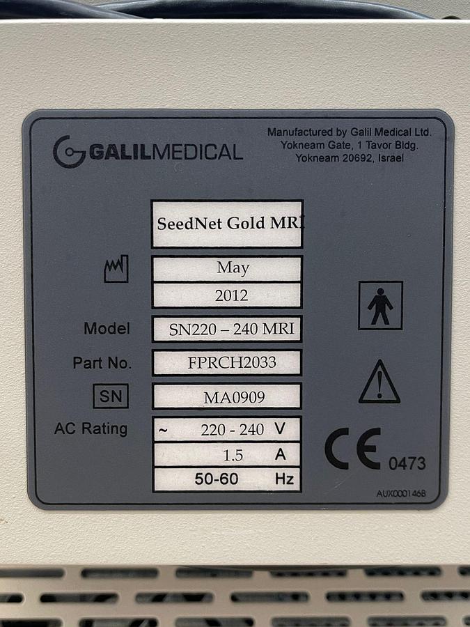 Used GALIL MEDICAL Seed Net Gold MRI YOM: 2012