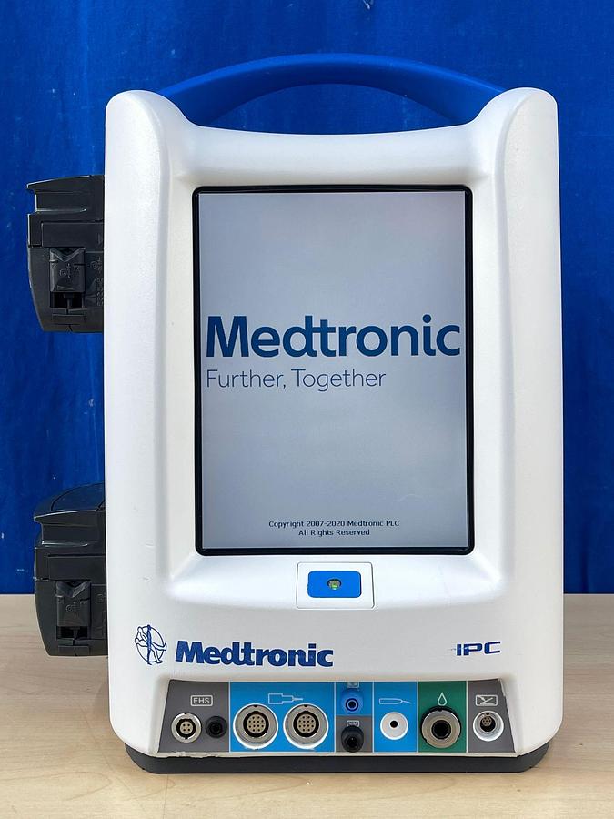 Used MEDTRONIC IPC REF: 1898001 Straight Shot M5 Hand piece REF: 1899200 Footswitch REF: 1898430 IPC