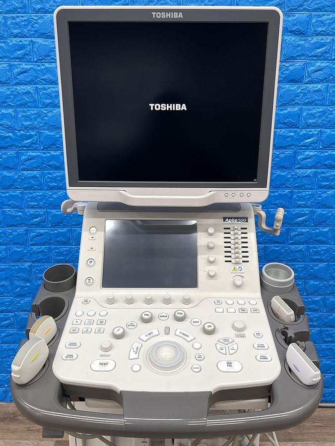 Used -Toshiba Ultrasound Aplio 500 YOM: 2015