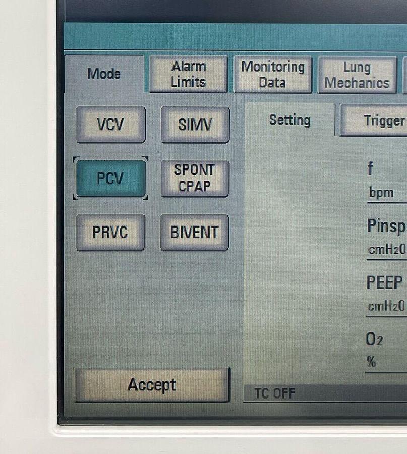 Used AEONMED VG 70 Ventilator, YOM