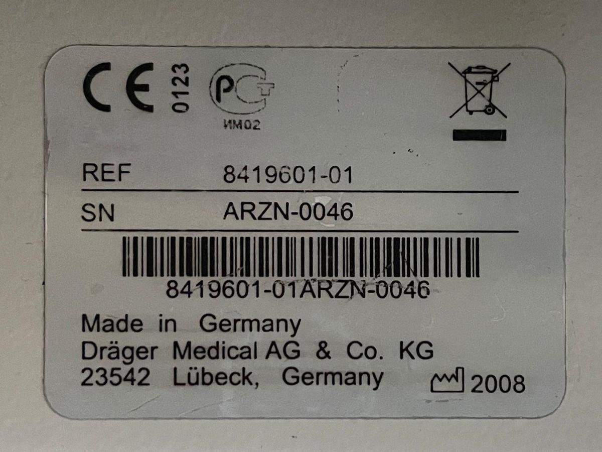 Used 9X Dräger Evita XL Ventilator