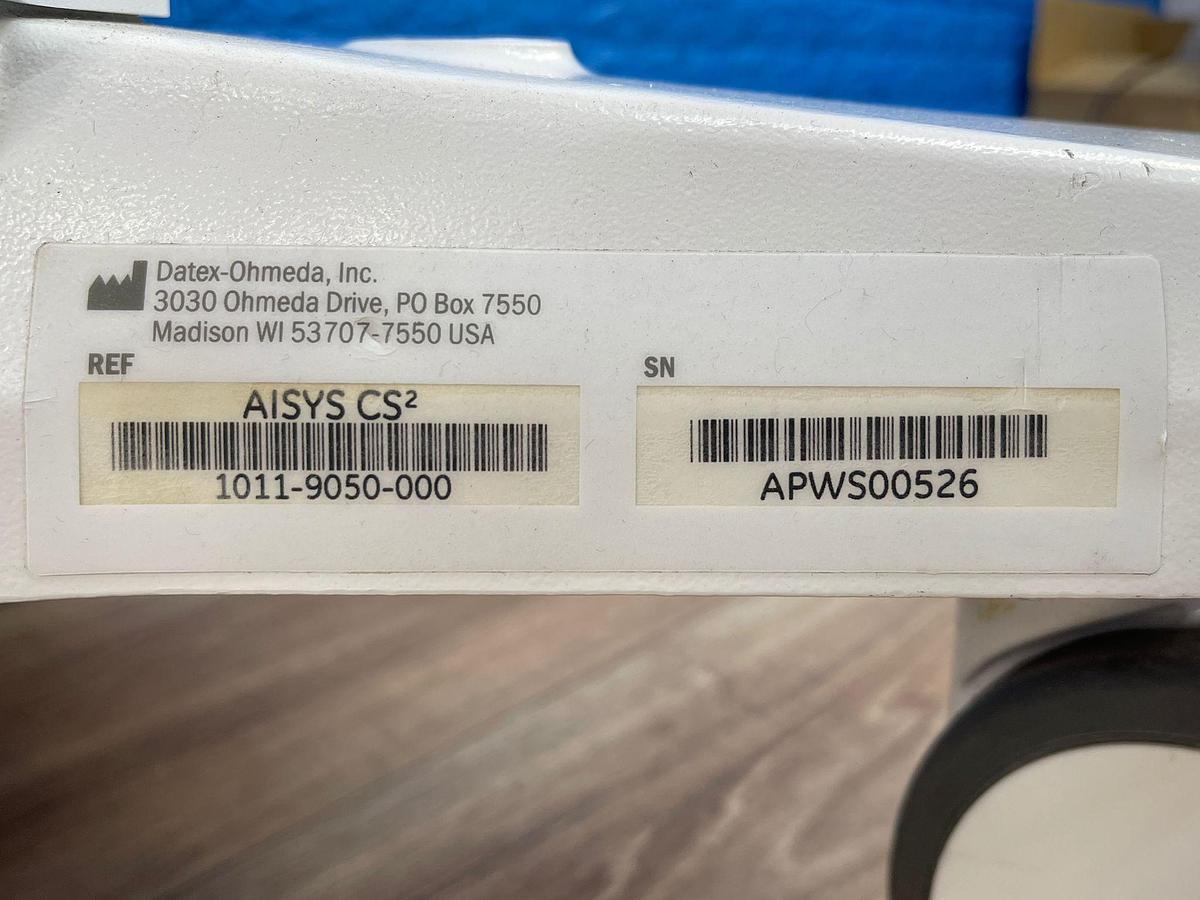 Used GE Datex-Ohmeda Aisys CS2 YOM: 2012