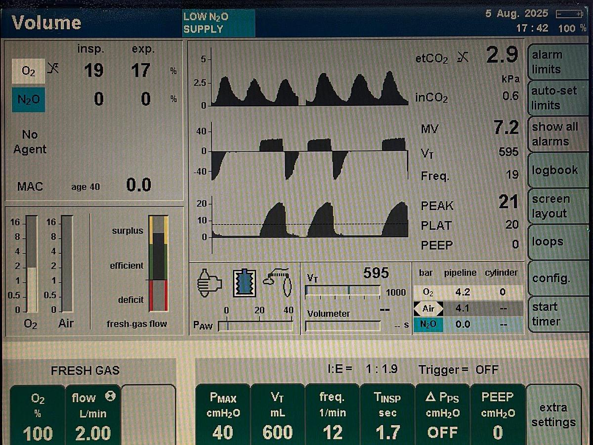Used Dräger Primus Anaesthesia YOM: 2009 